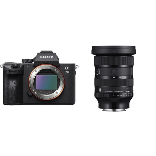 Sony ILCE-A7 M3 Body & Sigma Lens 24-70mm f/2.8 DG DN II Art