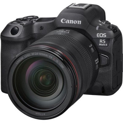 Canon EOS R5 Mark II Camera with 24-105mm f/4 Lens (+ Cashback 300€)