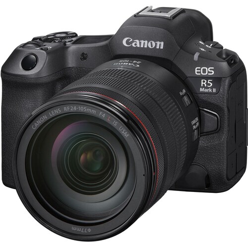 Canon EOS R5 Mark II Camera with 24-105mm f/4 Lens (+ Cashback 300€)