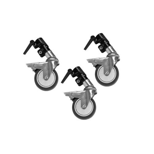 E-Image CS30-W – Ρόδες για τo E-Image LS04S C-Stand (Σετ 3 τμχ)