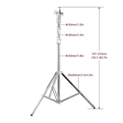 E-Image HS02 Plus – Βαρέως τύπου Studio Stand 2.1m