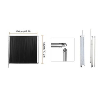 E-Image F06-48 – Πτυσσόμενο Flag Panel 120×120 cm