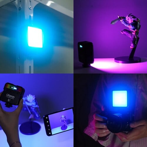 Ulanzi VL49 RGB Mini Pocket Video LED Light Black
