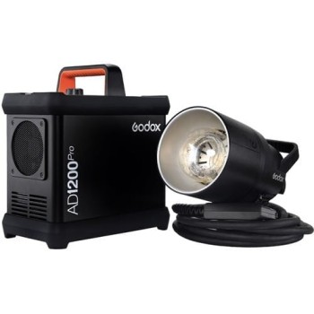 Godox WITSTRO AD1200PRO Kit – TTL 1200ws Studio Flash Kit με εξωτερική μπαταρία λιθίου και ραδιοσυχνότητα 2.4GHz