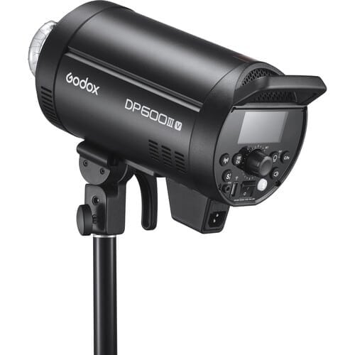 Godox DP600III-V – Manual Studio Flash 600Ws με Ραδιοσυχνότητα X και LED λάμπα πιλότο