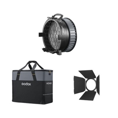 Godox KNOWLED GF14 Kit - Φακός Fresnel για G-Mount με Tσάντα και Barndoors