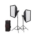 Godox Litemons LA150Bi-K2 150W LED Light Bi-Color (2800-6500K) Bowens Mount Διπλό Kit