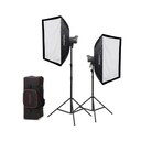 Godox Litemons LA200Bi-K2 200W LED Light Bi-Color (2800-6500K) Bowens Mount Διπλό Kit
