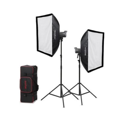 Godox Litemons LA200D-K2 200W LED Light (5600K) Bowens Mount Διπλό Kit