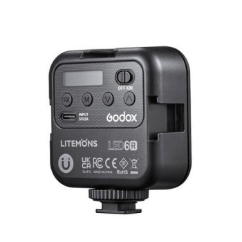Godox LED6R – Litemons RGB mini-LED Light (RGB & 3200-6500K)