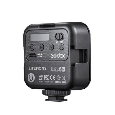 Godox LED6R – Litemons RGB mini-LED Light (RGB & 3200-6500K)