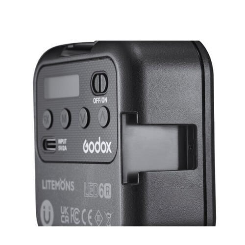Godox LED6R – Litemons RGB mini-LED Light (RGB & 3200-6500K)