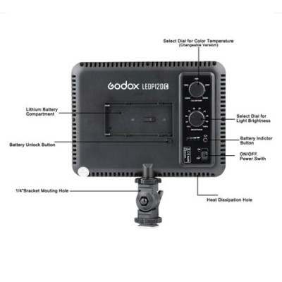 Godox P120C (3300-5600K) Led Video Light