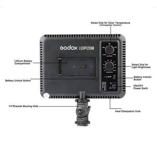 Godox P120C (3300-5600K) Led Video Light