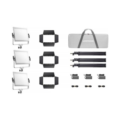 Godox Litemons LP1200R K3 – RGB 120W LED Light Panel - 3 Light Kit