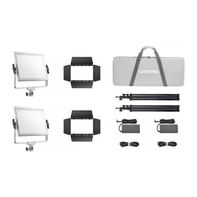 Godox Litemons LP400R K2 – RGB 36W LED Light Panel – 2 Light Kit