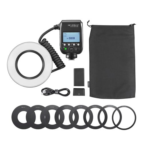 Godox MF-R76S+ Οδοντιατρικό TTL Macro Ring Flash για μηχανές Sony