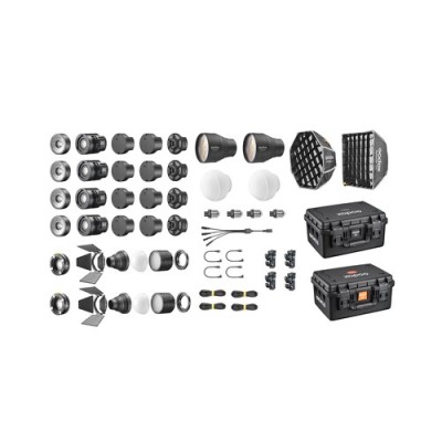 Godox KNOWLED MS60R 4K – Φορητό Full Color RGB LED 4-Light Lit