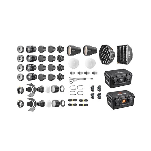 Godox KNOWLED MS60R 4K – Φορητό Full Color RGB LED 4-Light Lit