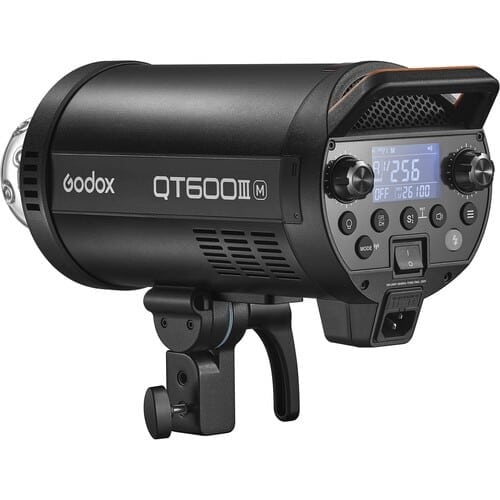 Godox QT600IIIM Manual Studio Flash 600Ws με Ραδιοσυχνότητα X και LED λάμπα πιλότο