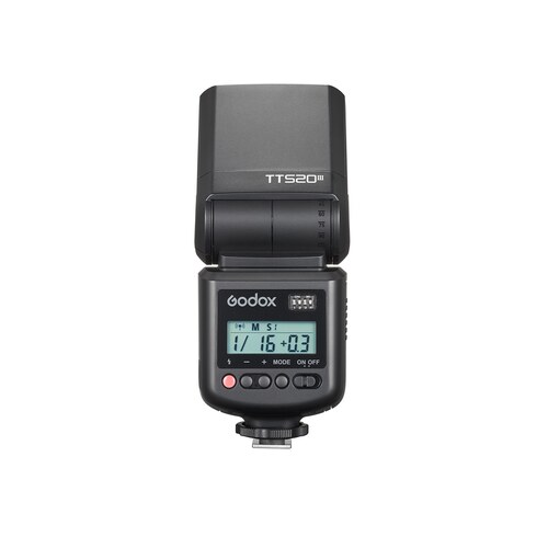 Godox TT520III – Manual Flash με Ενσωματωμένη Ραδιοσυχνότητα