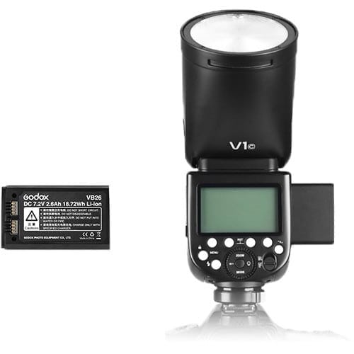Godox V1-N - TTL Flash για Nikon + Godox AK-R1 Flash Kit