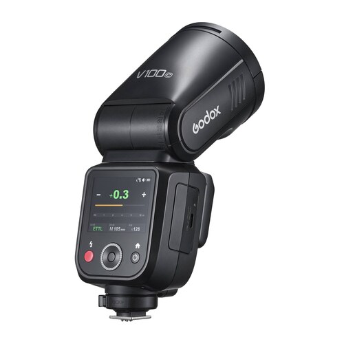 Godox V 100 F – Round Head TTL Flash για Fuji μηχανές με μπαταρία λιθίου