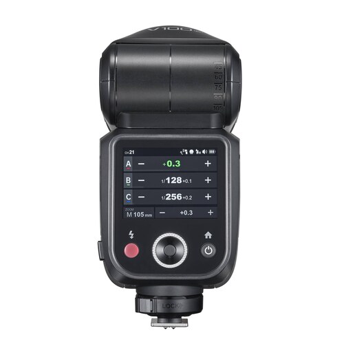 Godox V 100 F – Round Head TTL Flash για Fuji μηχανές με μπαταρία λιθίου