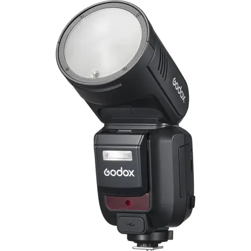 Godox V 100 N – Round Head TTL Flash για Nikon μηχανές με μπαταρία λιθίου