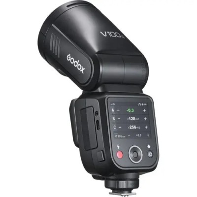 Godox V 100 N – Round Head TTL Flash για Nikon μηχανές με μπαταρία λιθίου