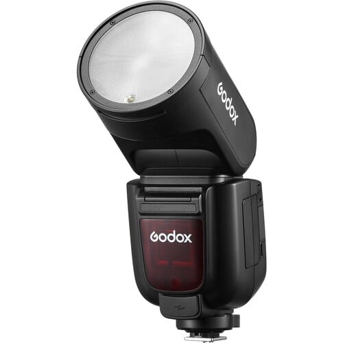 Godox V1-Pro C – Round Head TTL Flash για Canon μηχανές με μπαταρία λιθίου + Godox AK-R1 Flash Kit