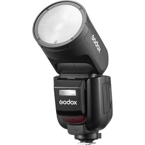 Godox V1-Pro S Round Head TTL Flash για Sony μηχανές με μπαταρία λιθίου + Godox AK-R1 Flash Kit