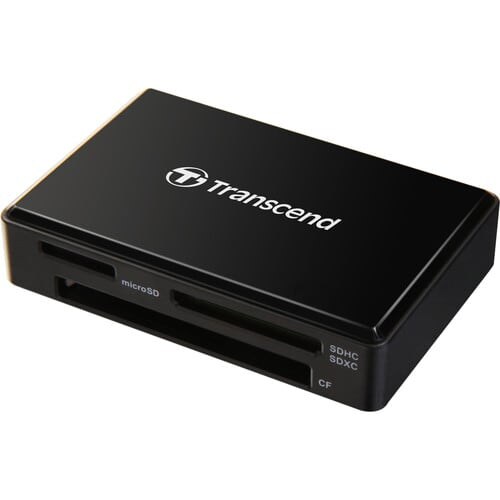 Transcend Multi-Card Reader RDF8 Black USB 3.1