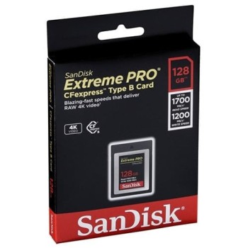 SanDisk Extreme PRO CF Express 128GB Type B