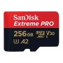 SanDisk Extreme Pro microSD 256GB+SD Adpt 200MB/s A2 V30 UHS-I U3