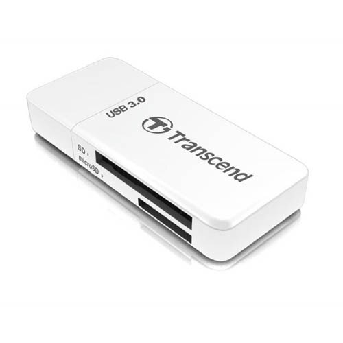 Transcend USB Card Reader RDF5 USB 3.0 White
