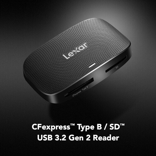 Lexar Professional Card Reader CFexpress Type B/SD UHS-II USB 3.2 Gen 2