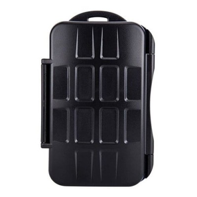 JJC MC-ST16 Water Resistant Memory Card Case (Fits 8 x SD + 8 x Micro SD Cards)