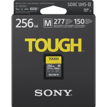 Sony SDXC 256GB SF-M Tough Series Class 10 UHS-II 277/150 MB/s