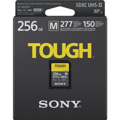 Sony SDXC 256GB SF-M Tough Series Class 10 UHS-II 277/150 MB/s