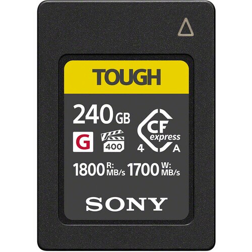 Sony 240GB CFexpress 4.0 Type A TOUGH Memory Card ( + Cashback 25€ )