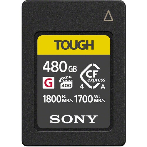 Sony 480GB CFexpress 4.0 Type A TOUGH Memory Card ( + Cashback 50€ )