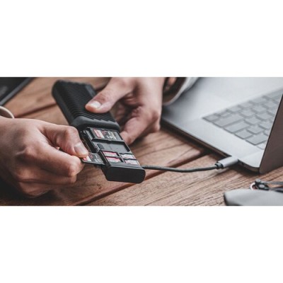 PGYTECH CreateMate High-speed Card Reader Case (Classic Black)