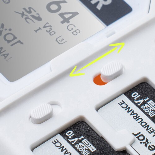 PGYTECH CreateMate High Speed Mini Card Reader Case (Ivory White)