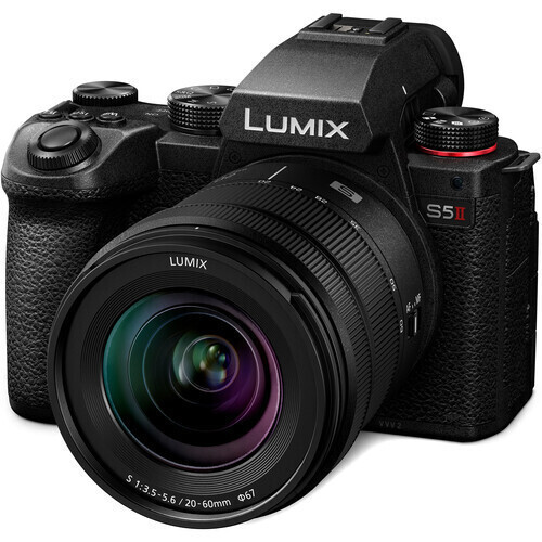 Panasonic Lumix S5 ΙΙ + S 20-60mm f3.5-5.6 +S 50mm f1.8