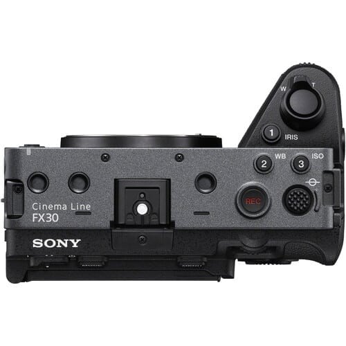 Sony FX30 APS-C Cinema Camera & Sony Lens SEL E 15mm f/1.4 G