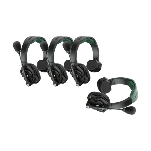 Hollyland Solidcom SE Pro 4S - 4πλό Full-Duplex 1.9 GHz σύστημα Intercom με ENC