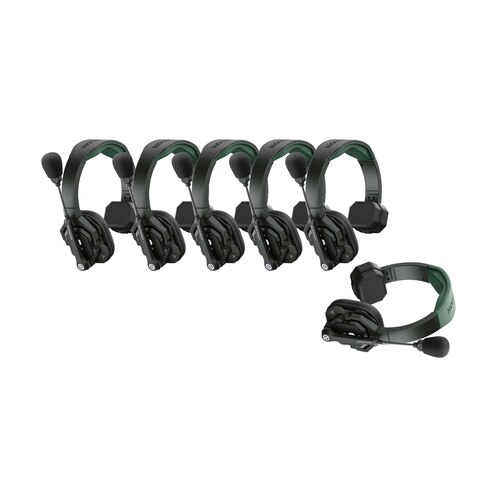 Hollyland Solidcom SE Pro 6S - 6πλό Full-Duplex 1.9 GHz σύστημα Intercom με ENC