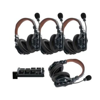 Hollyland Solidcom C1 Pro-4SDH – 4πλό σύστημα ασύρματων ακουστικών ενδοεπικοινωνίας Full-duplex (Double-Ear Version)
