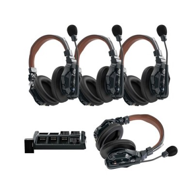 Hollyland Solidcom C1 Pro-4SDH – 4πλό σύστημα ασύρματων ακουστικών ενδοεπικοινωνίας Full-duplex (Double-Ear Version)